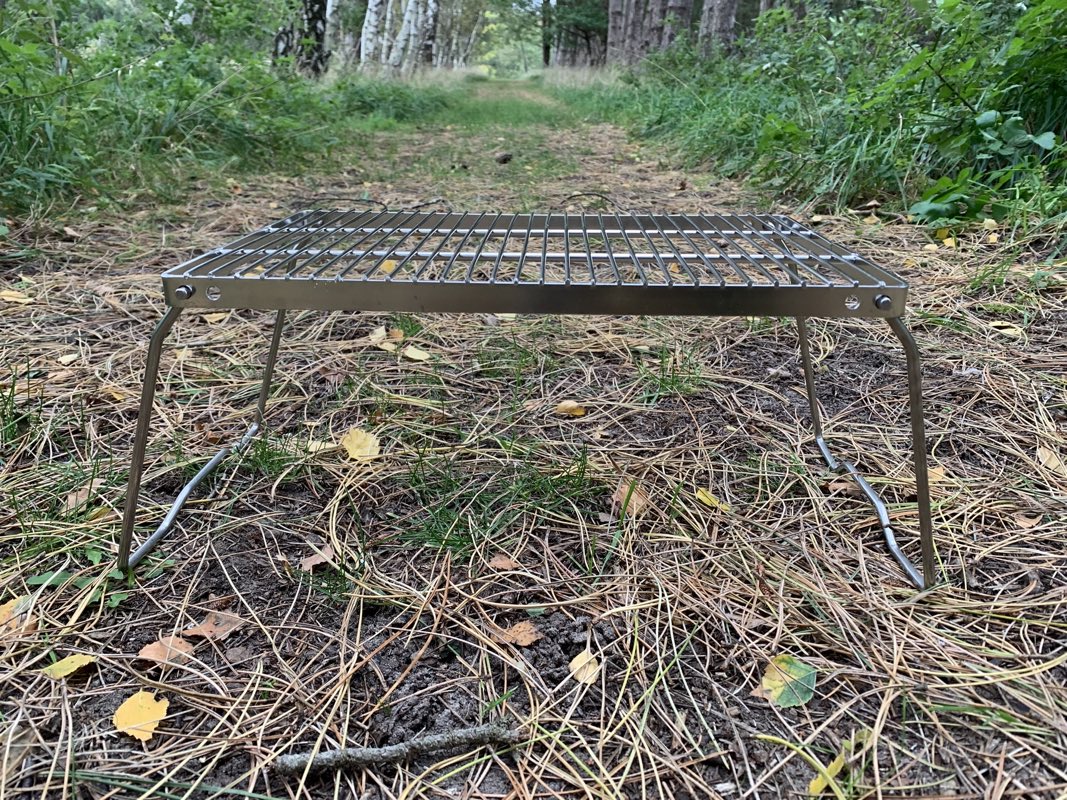 Bålrist med ben - Foldbar