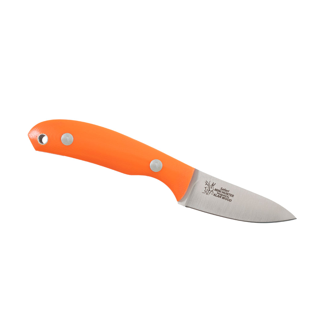 Casström Safari mini hunter kniv i Micarta med Kydex skede<br>