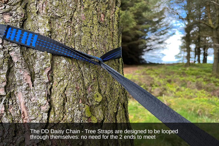 DD Hammocks Daisy Chains Hængekøje opsætning
