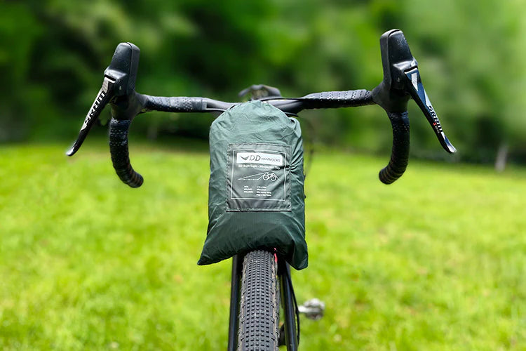 DD Hammocks SuperLight Bikepacker tarp. Tarp til cykel
