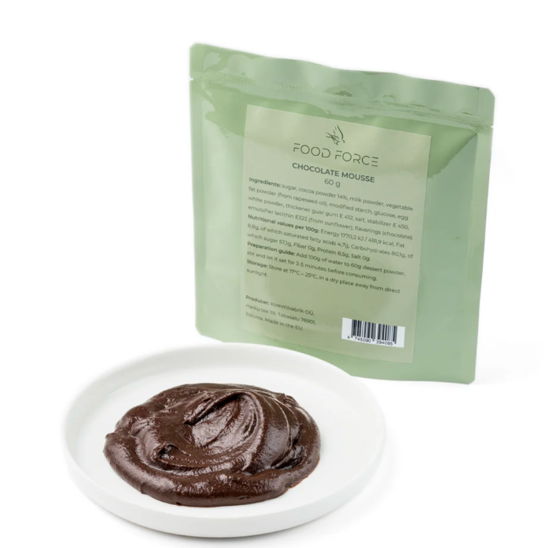Langtidsholdbar mad. Chokolademouse fra food force