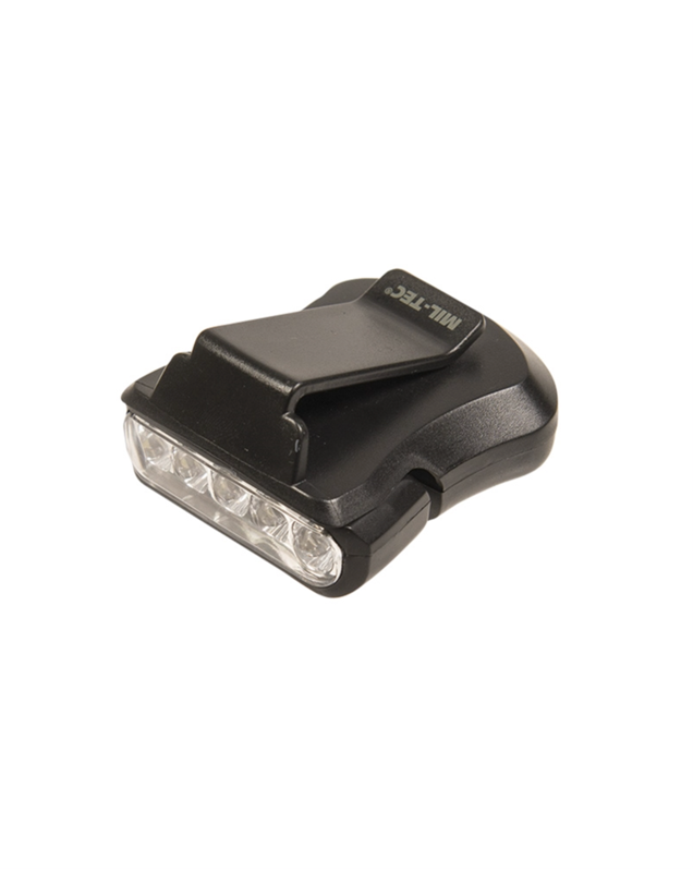 Lommelykt med Klips - LED Clip Light - Mil-tec