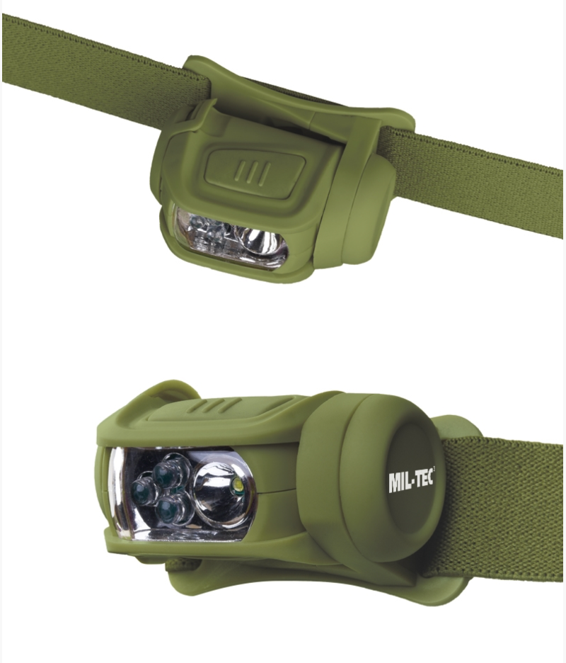 Mil-tec pandelampe med LED