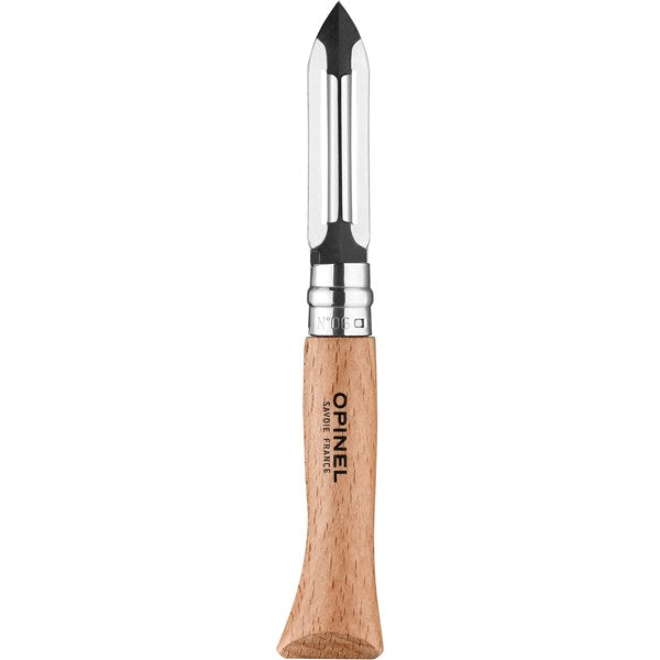 Opinel nomad nr 06 foldbar kartoffelskræller i rustfri stål