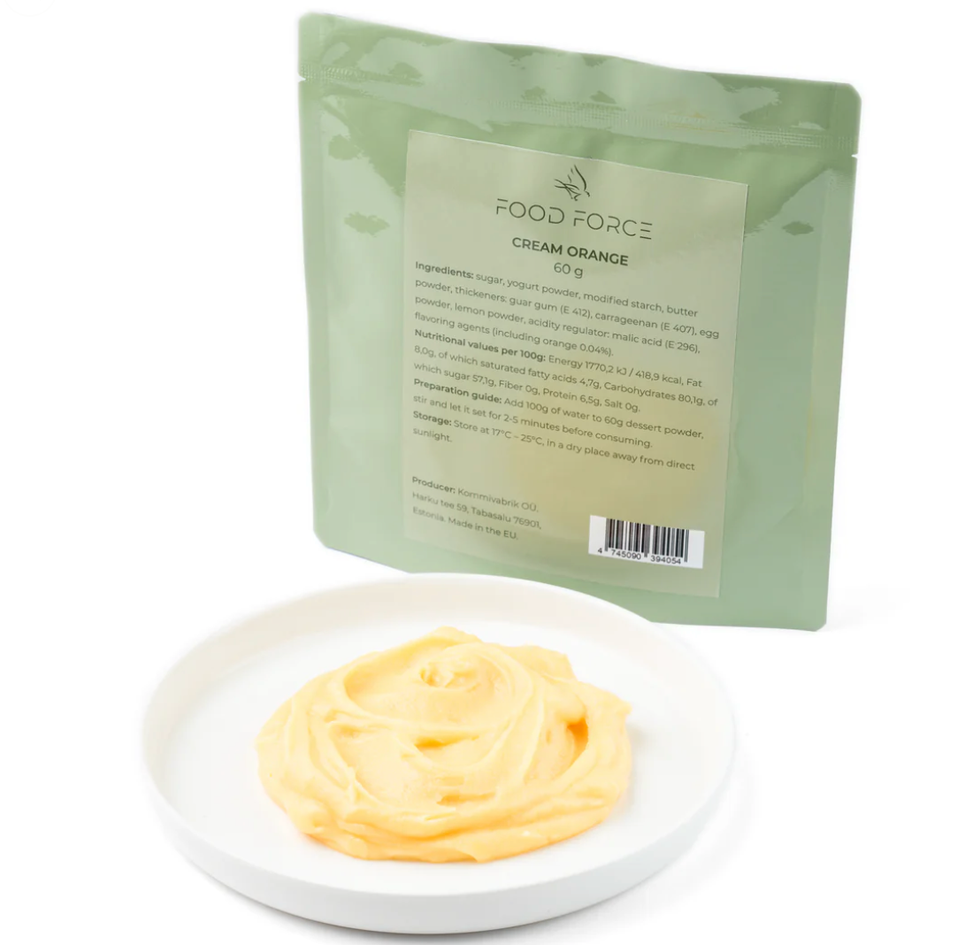 Food Force - Flødedessert med Appelsin eller Citron