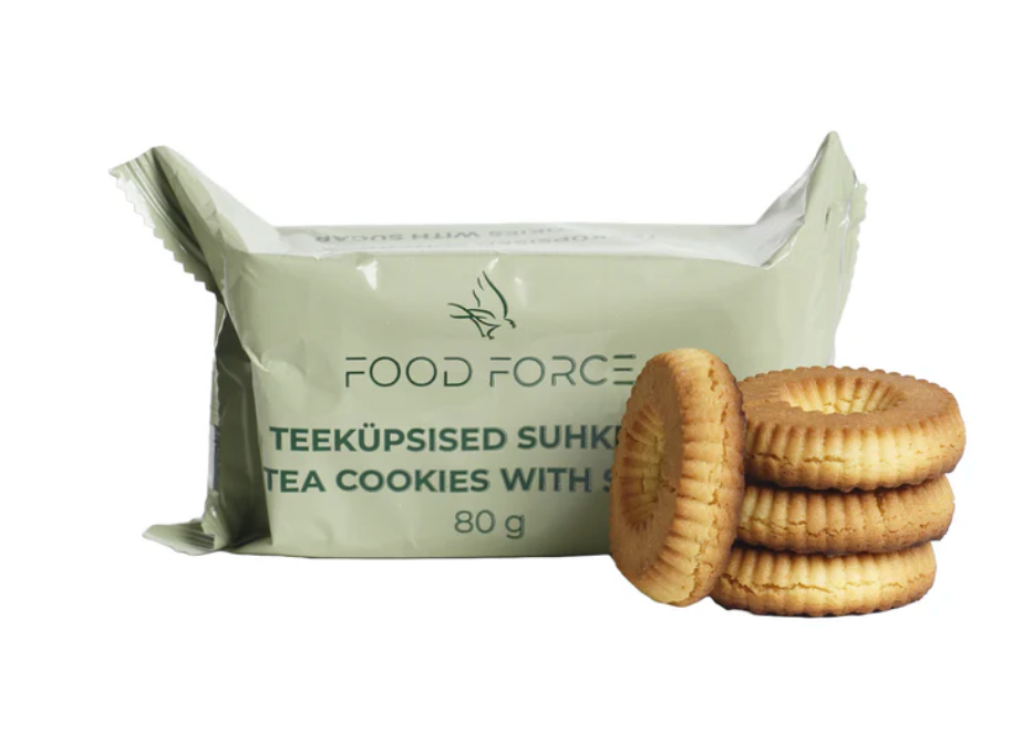 te-småkager med sukker 6 stk fra Food force