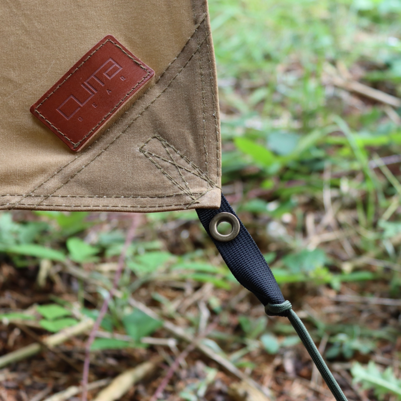 Vokset Canvas Tarp - 2,9 x 2,9 - Cuma Gear