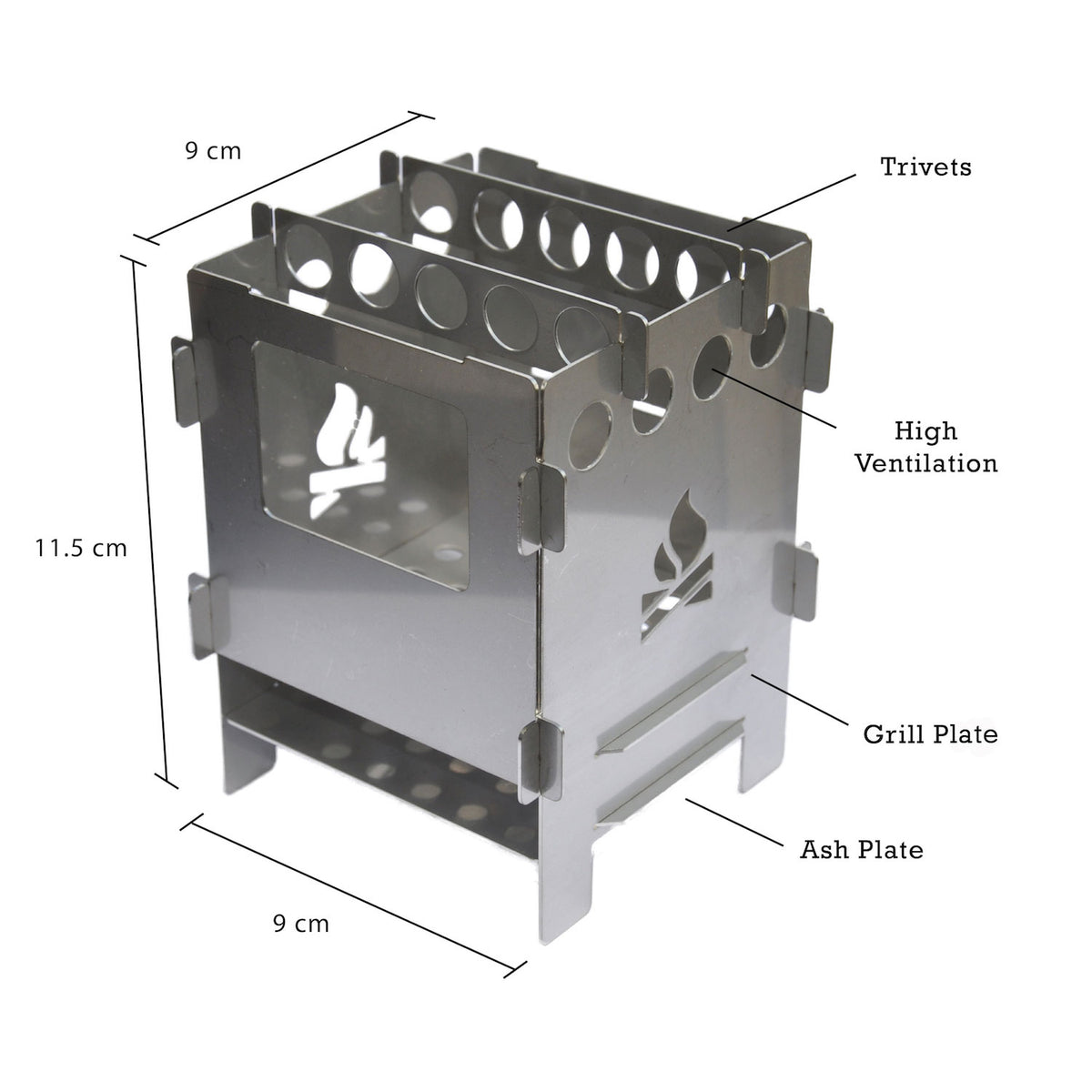 Bushbox lommestove - Bushcraft Essentials