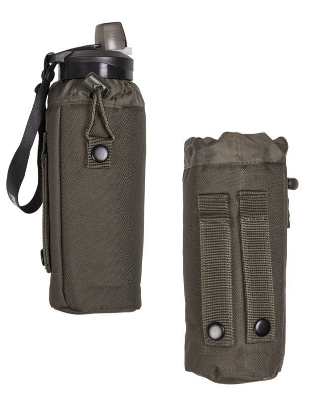 Flasketaske m. molle - Olive