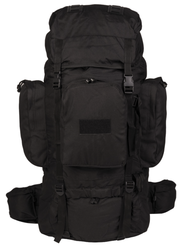 Mil-Tec Recon vandrerygsæk (88 liter) Sort