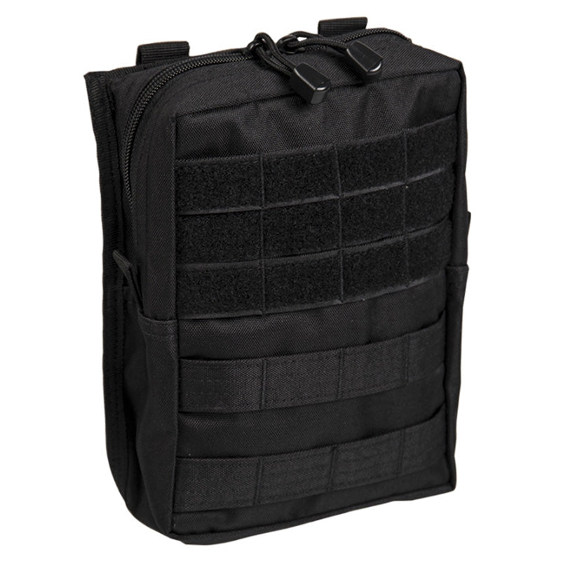 Mil-Tec Black Molle Belt Pouch Large