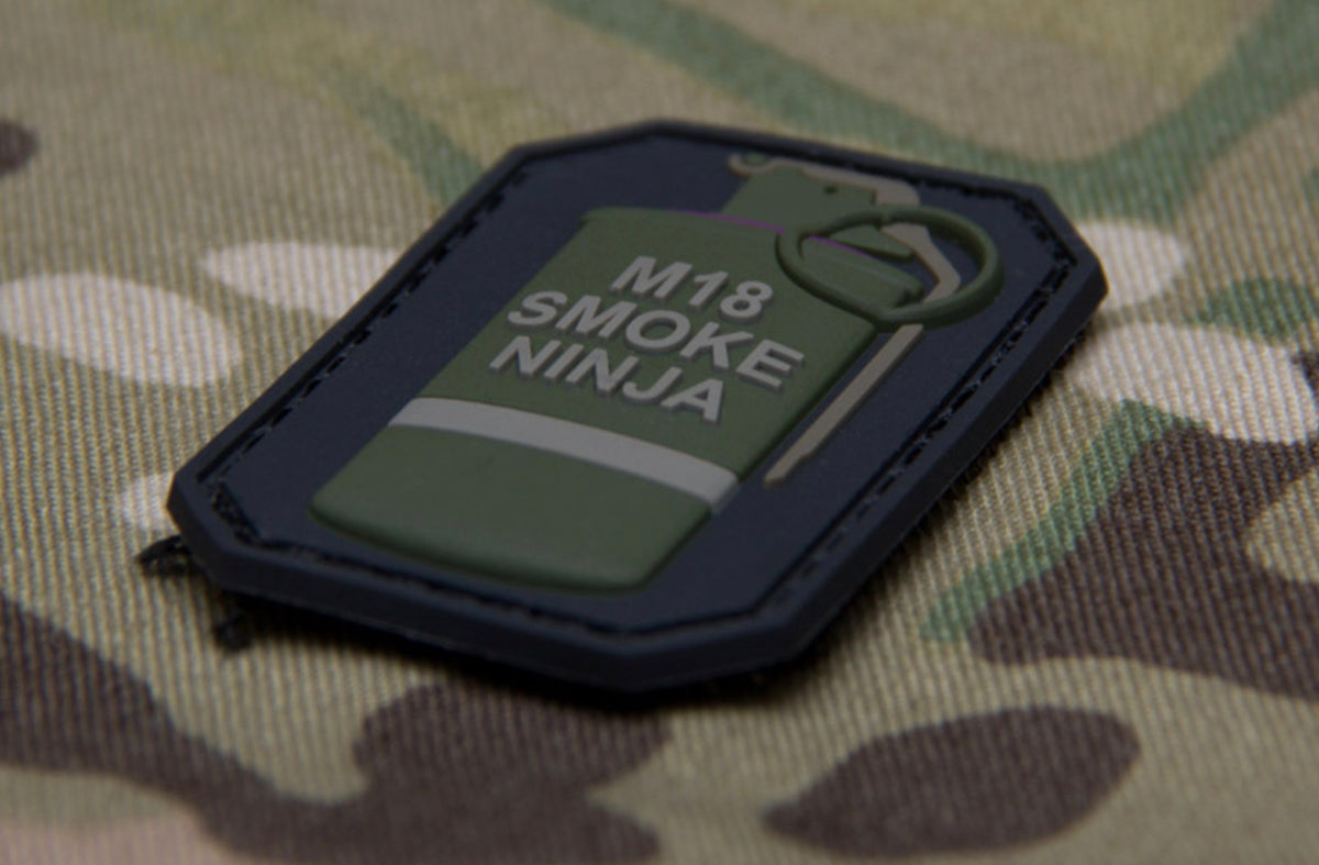 Smoke Ninja Patch i PVC - Mil-Spec Monkey