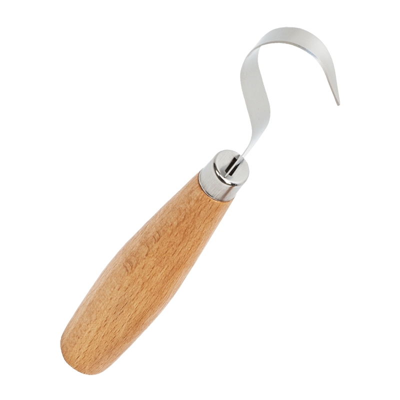 Snittesæt med skekniv til højrehånd
