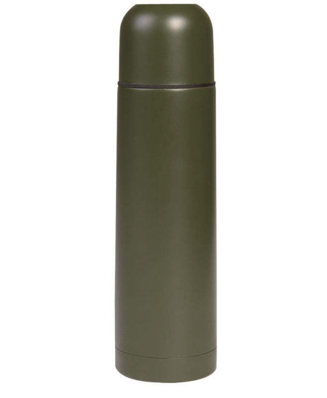 Termoflaske 0,5 liter Olive - Mil-Tec