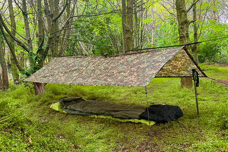 DD Hammocks Poncho Tarp Multicam