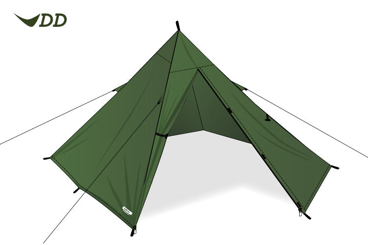 DD Hammocks SuperLight Pyramid Telt