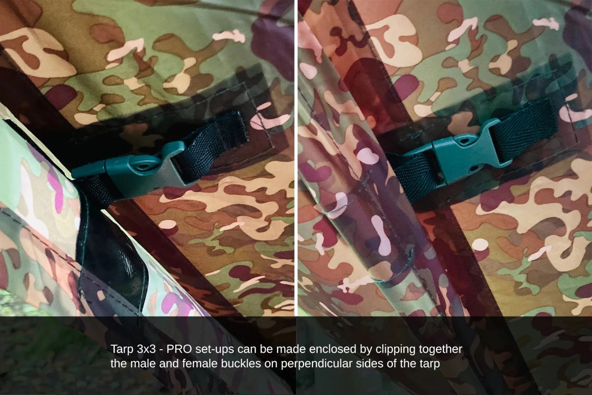 Tarp 3 x 3 m PRO - DD Hammocks