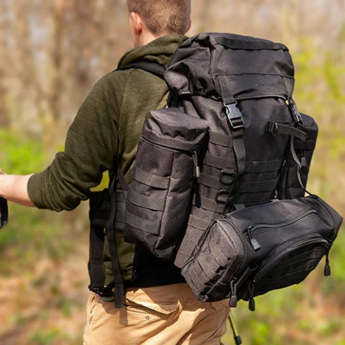 DD Hammocks Bergen Rucksack - robust og vandtæt rygsæk i 3 forskellige 