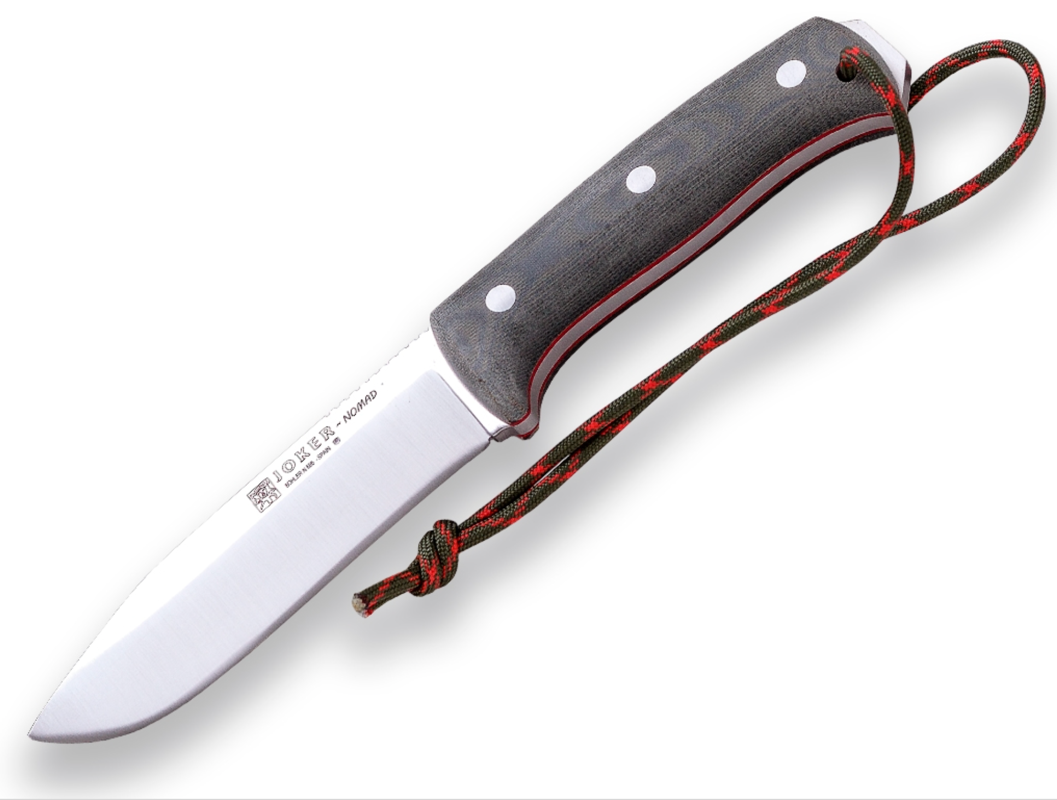 Nomad Micarta - Bushcraft og Survival Kniv - Joker Knives - Outdoorkniv