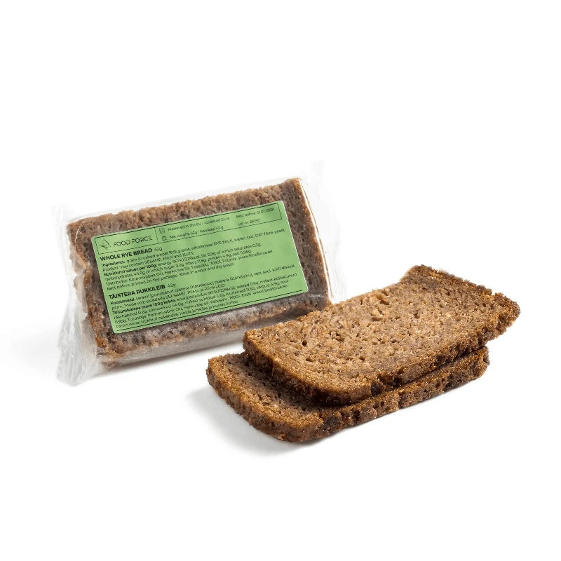langtidsholdbart rugbrød i portionspakke