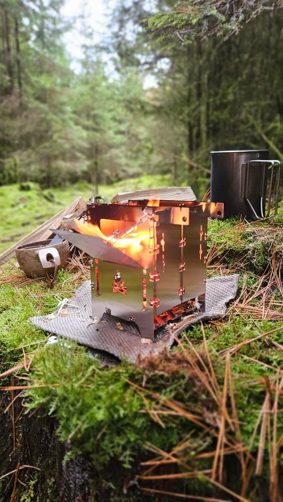 wood slide til bush box LF rustfri stål