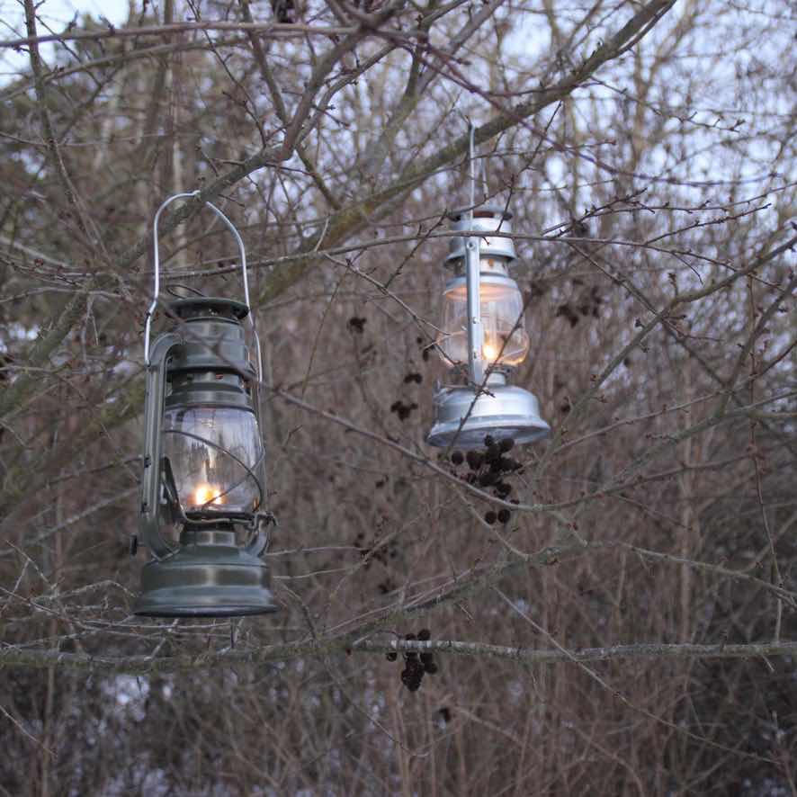 Laterne - Fledermauslampe - 2 Größen