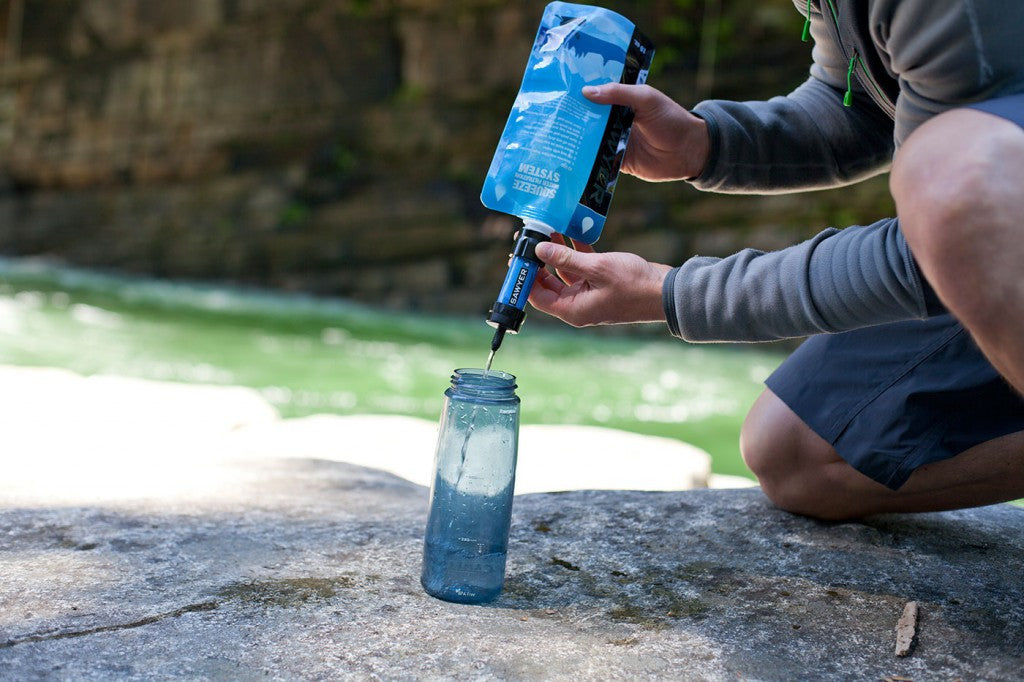 3 st Sawyer vattenpåsar på 1 Liter